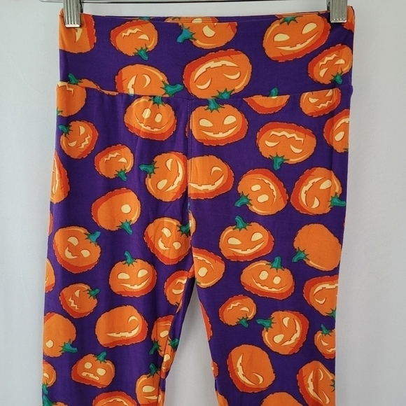 NWT LuLaRoe Simply Comfortable Tween Halloween Pants One Size See Measurements - Picture 2 of 10
